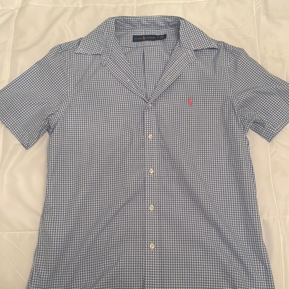 Ralph Lauren button up short sleeve